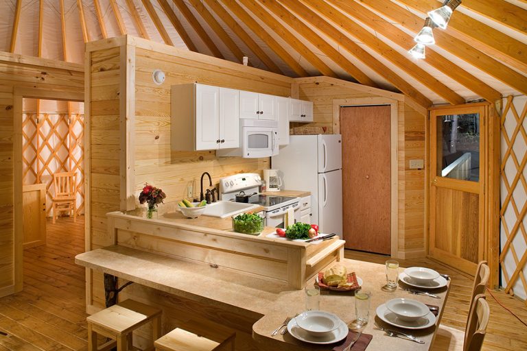 How To Add A Kitchen To A Yurt Pacific Yurts