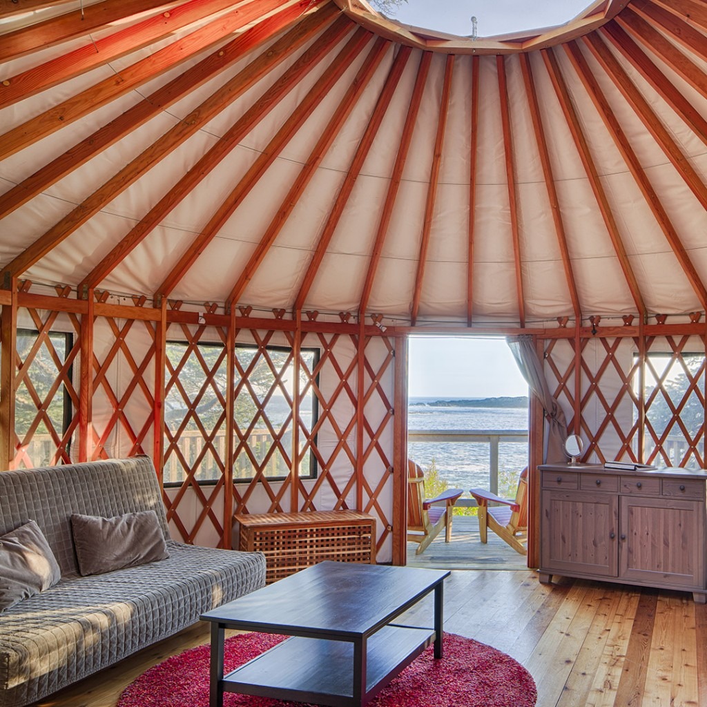 How To Go Glamping In Style On Your Next Yurt Vacation   Pacific Yurts Cozy Interior 1024x1024 