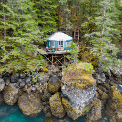 Customer Spotlight: Orca Island Cabins - Pacific Yurts