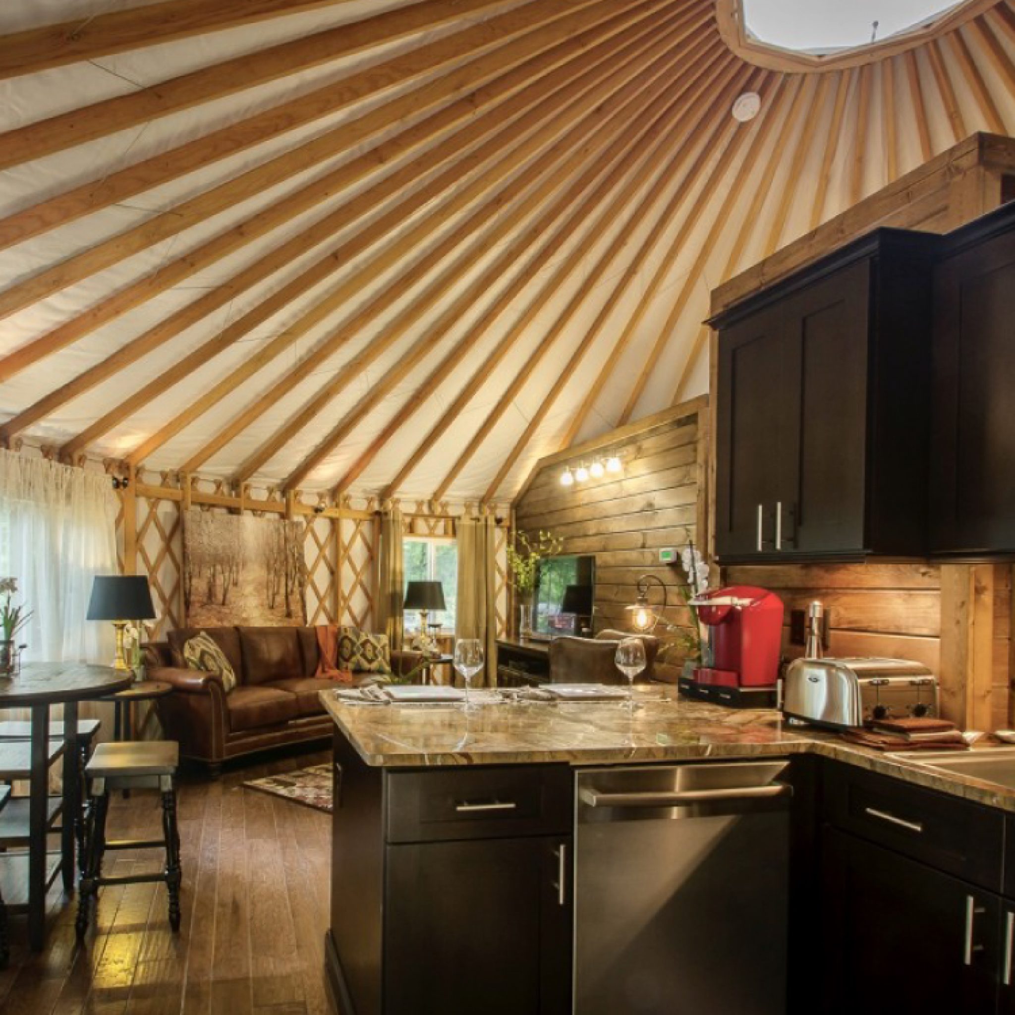 Decorating Yurt Spaces: Furniture Ideas - Pacific Yurts