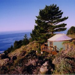 Pacific Yurt at Treebones Resort.