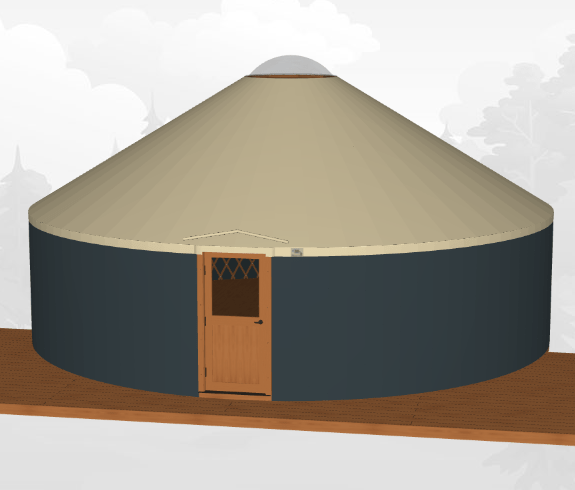 30-foot yurt - Pacific Yurts